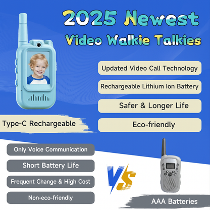 Walkie Talkie for Kids with Video