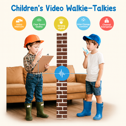 Walkie Talkie for Kids with Video